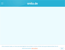 Tablet Screenshot of onilo.de